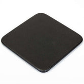 Black Leather Coaster, Square